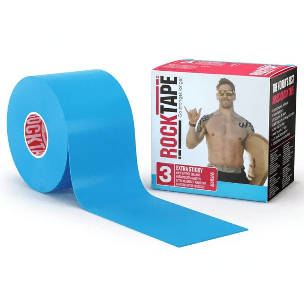 RockTape Tape Blue RockTape Extra-Sticky Kinesiology Tape (5cm x 5m) XMiles