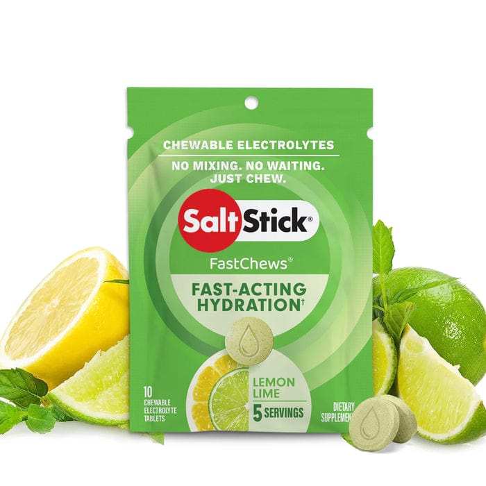 SaltStick Supplement Single Serve / Lemon Lime Fastchews XMiles