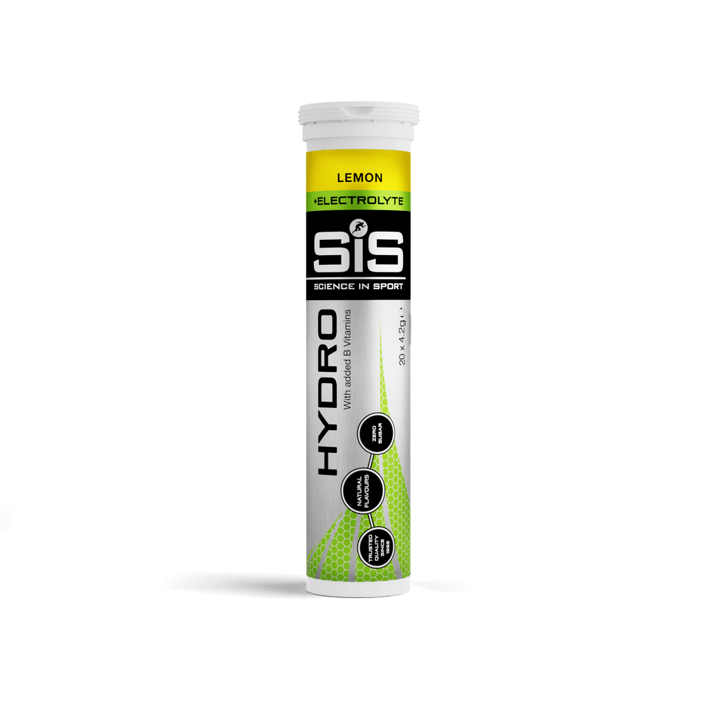 SiS Electrolyte Drinks 20 Serving Tube / Lemon GO Hydro Electrolyte Tubes XMiles