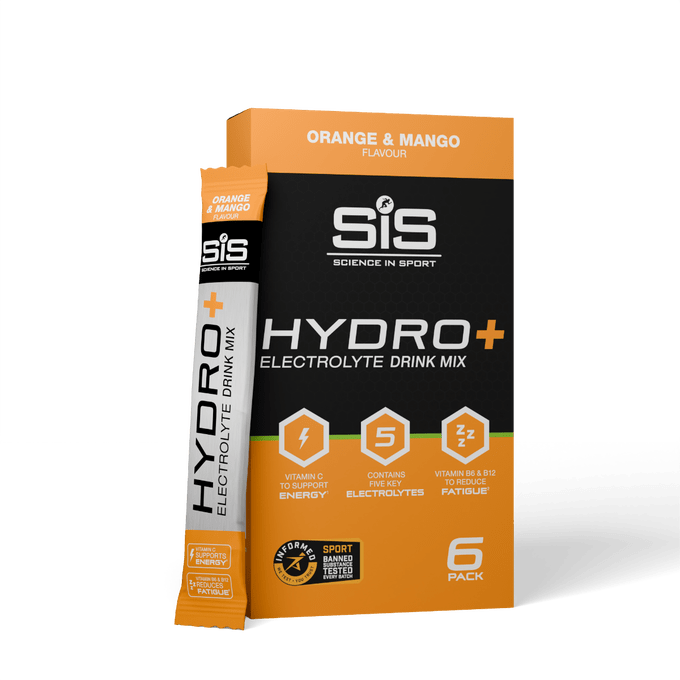 SiS Electrolyte Drinks Single Serve / Orange & Mango HYDRO+ XMiles