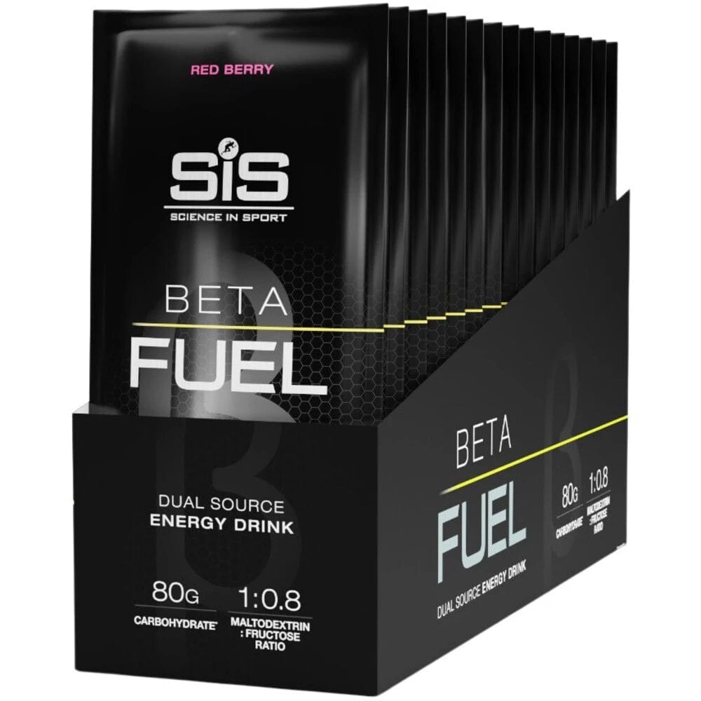 SiS Energy Drink Box of 15 / Red Berry Beta Fuel Energy Drink XMiles