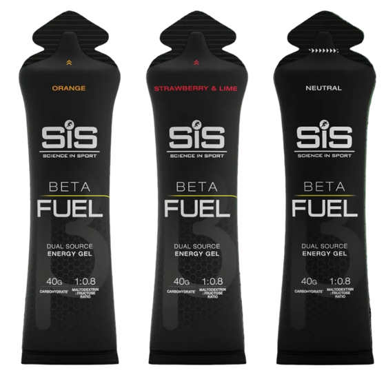 SiS Gels Pack of 6 / Mixed Beta Fuel Gel XMiles