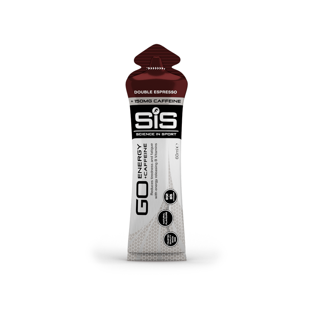 SiS Gels Single Serve / Double Espresso GO Energy + Caffeine Gel XMiles