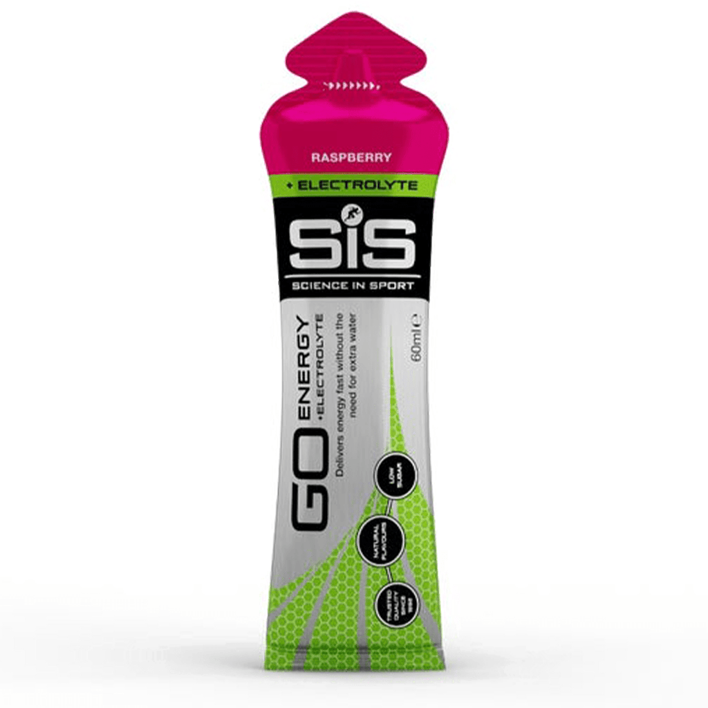 SiS Gels Single Serve / Raspberry GO Energy + Electrolyte Gel XMiles