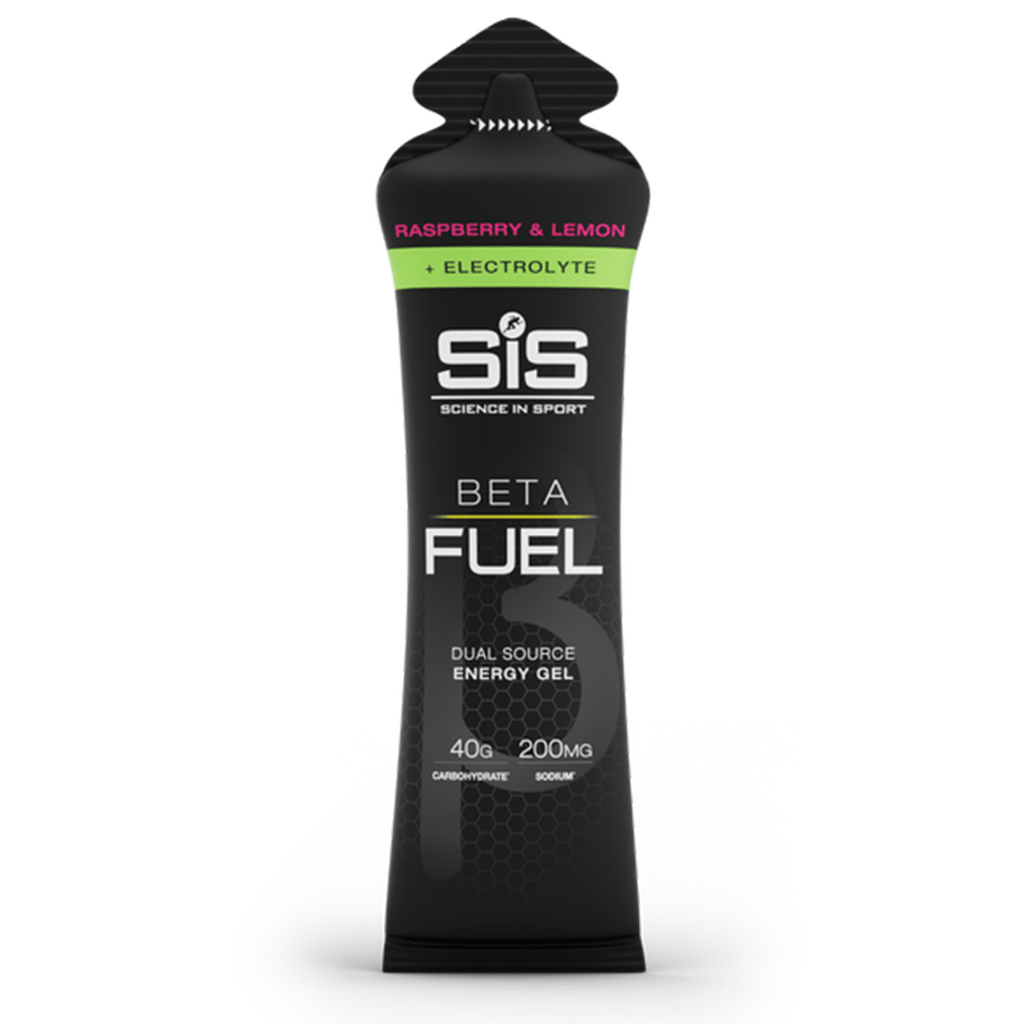 SiS Gels Single Serve / Raspberry & Lemon Beta Fuel + Electrolyte Gel XMiles