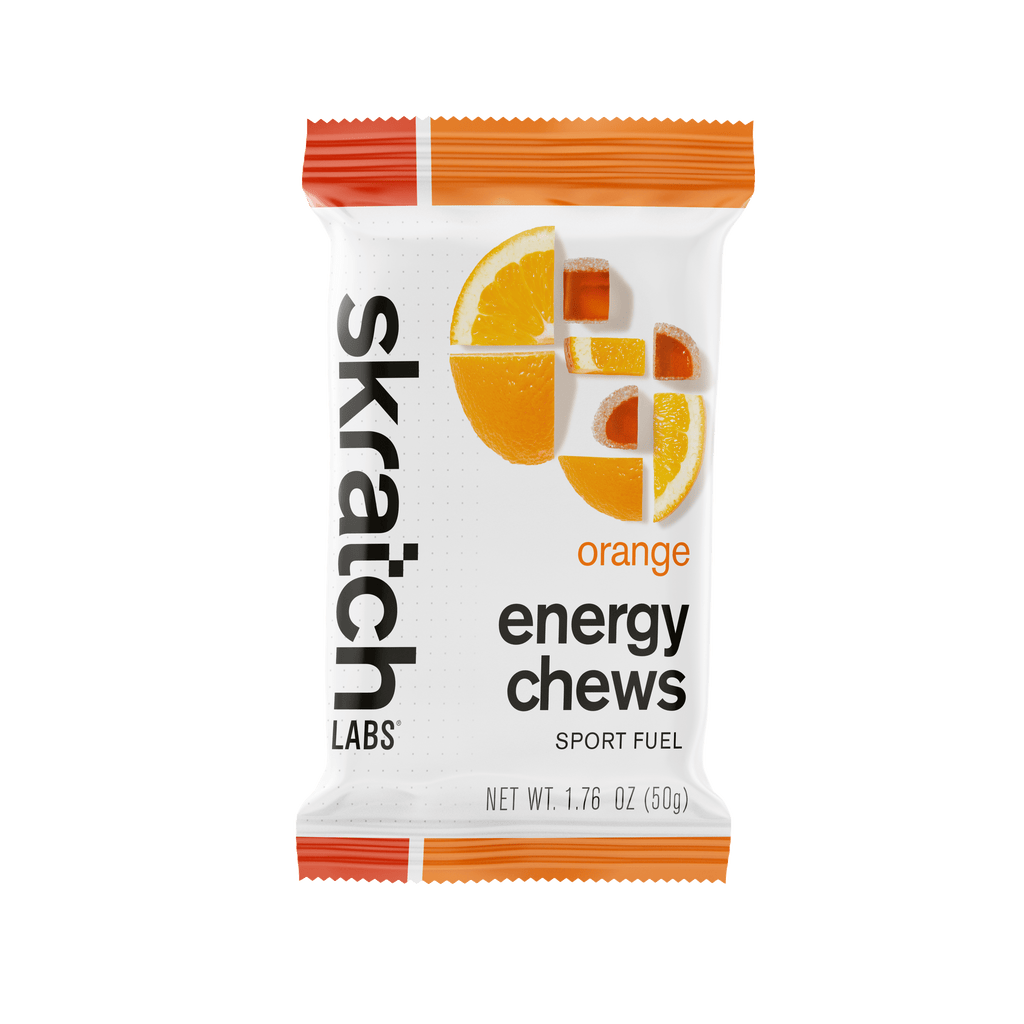 Skratch Labs Chews Single Serve / Orange Skratch Labs Sport Energy Chews XMiles