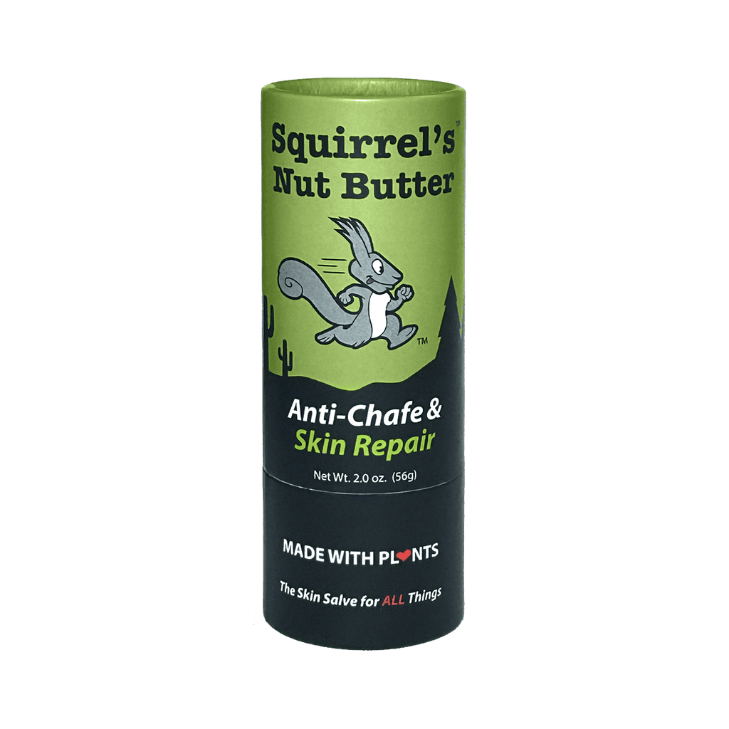 Squirrel's Nut Butter Anti-Chafe 2.0oz Tube (56g) / Plant-based Blend SNB All-Purpose Tubes XMiles