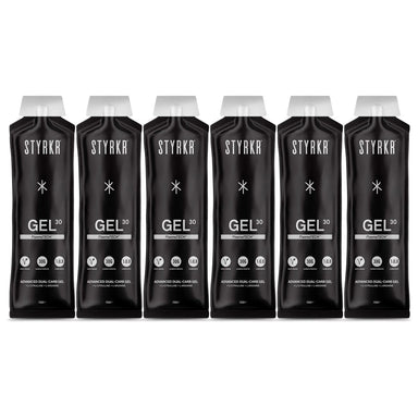 STYRKR Gels Pack of 6 / Dual-Carb GEL30 Dual-Carb Gel XMiles
