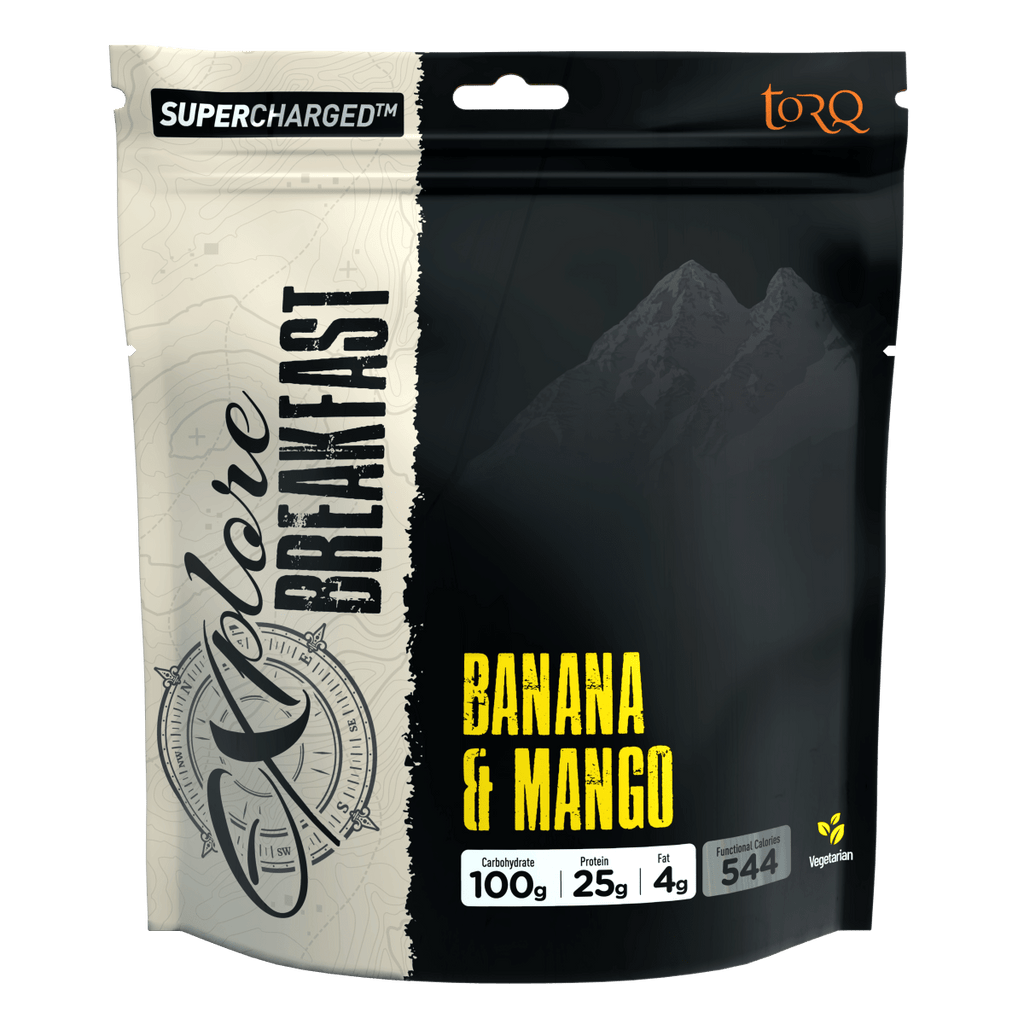 Torq Breakfast Single Serve Pouch / Enriched Banana Mango Explore Breakfast XMiles