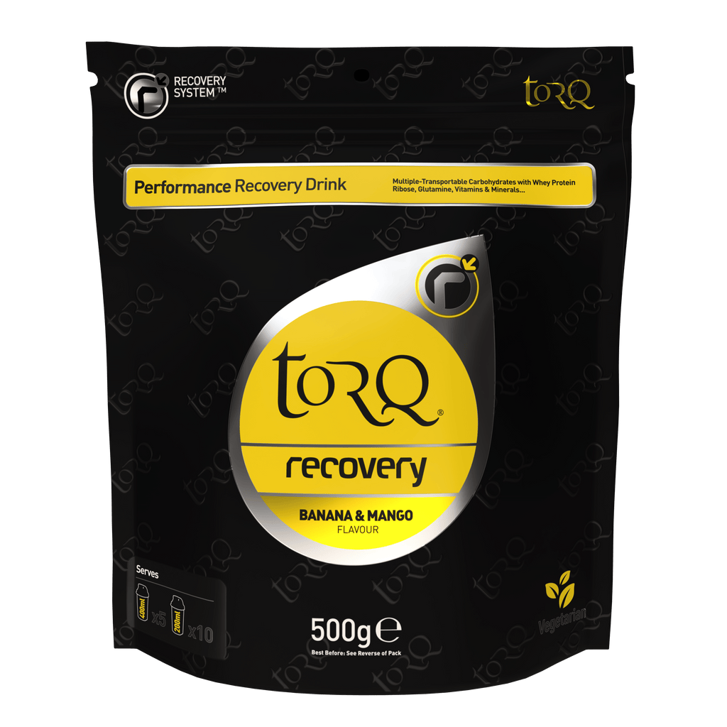 Torq Protein Drink 10 Serving Pouch (500g) / Banana & Mango TORQ Recovery Drink XMiles