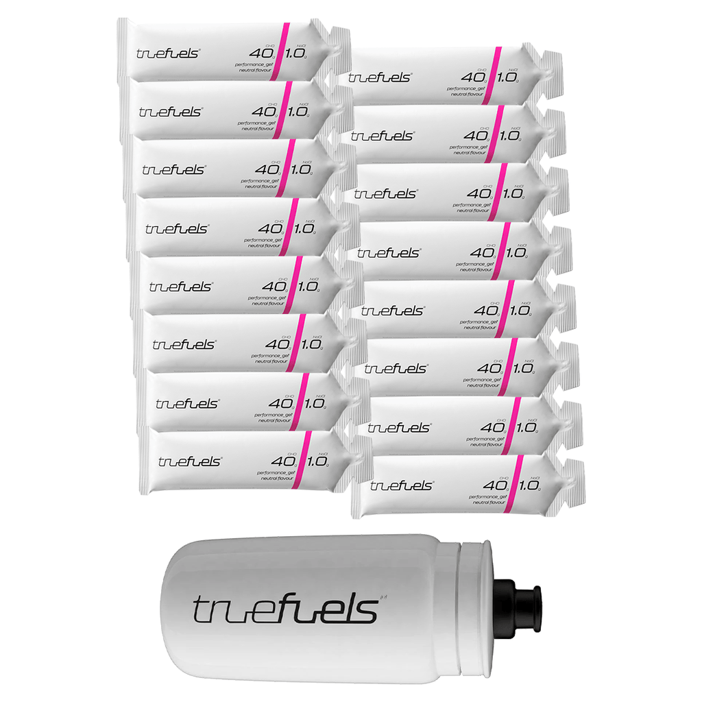 truefuels Gels Pack of 16 / High Salt truefuels Triathlon Pack XMiles