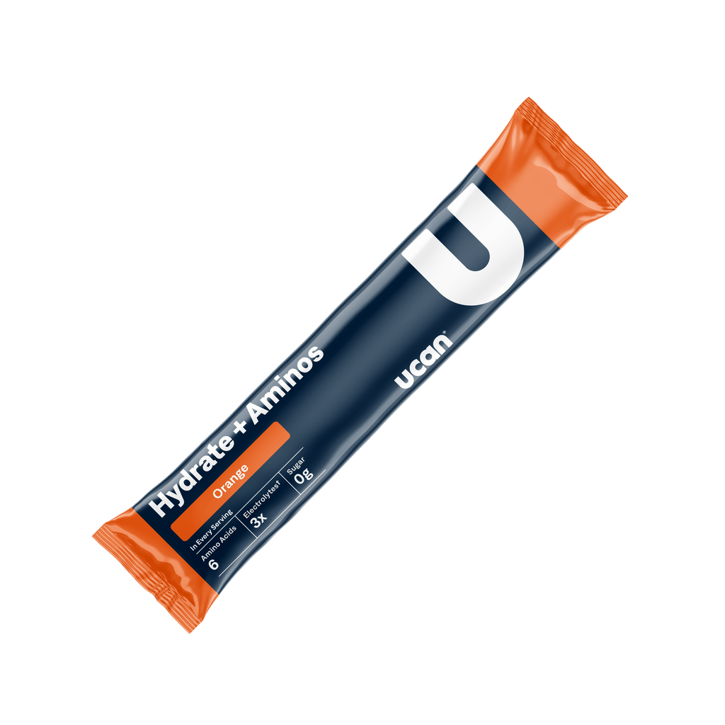 UCAN Electrolyte Drinks Single Serve / Orange + Amino Hydrate XMiles