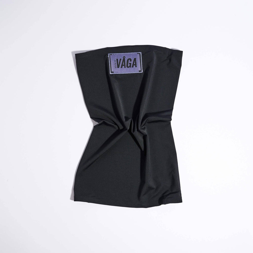 VÅGA Headwear Black Lightweight Mesh Neck Gaiter XMiles