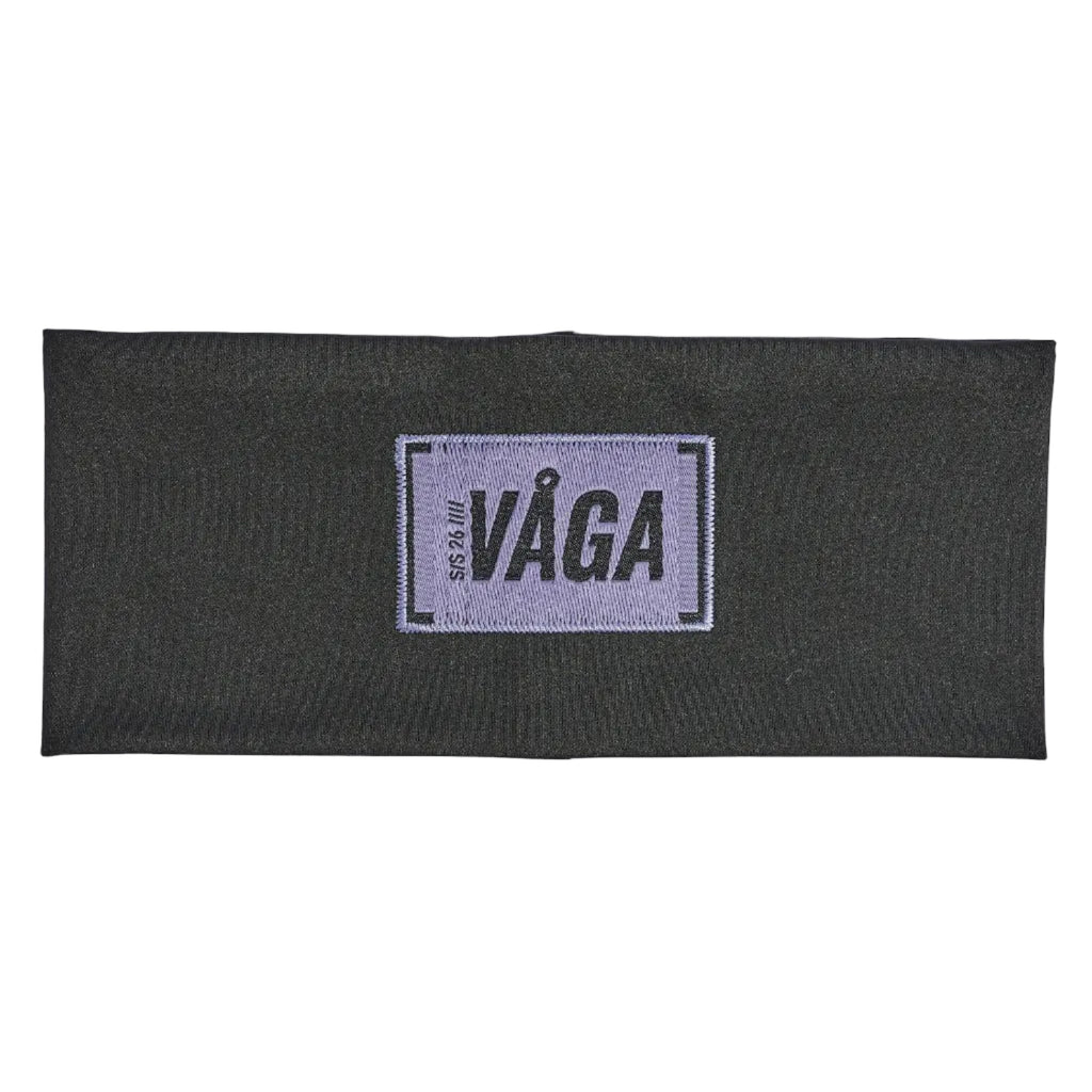 VÅGA Headwear Black Supersoft Midweight Headband XMiles