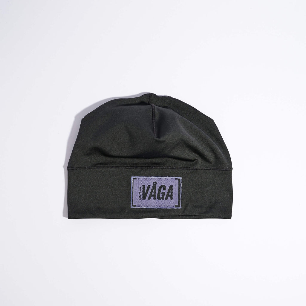 VÅGA Headwear Black Supersoft Midweight Skull Cap XMiles