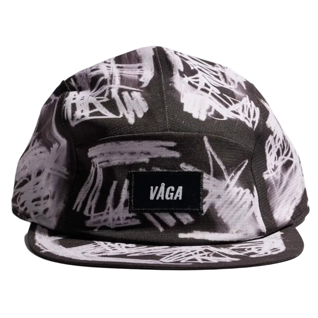 VÅGA Headwear Black / White / S/M Scribble Cap XMiles