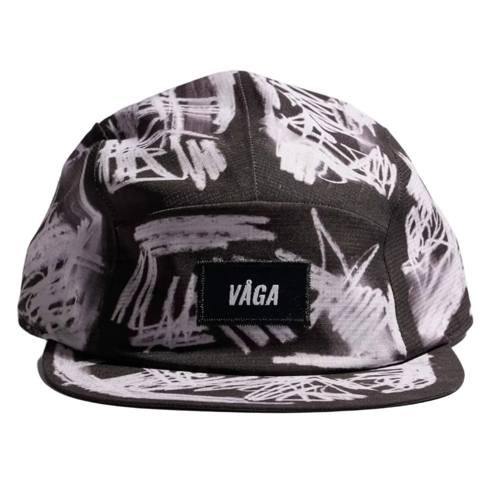 VÅGA Headwear Black / White / S/M Scribble Cap XMiles