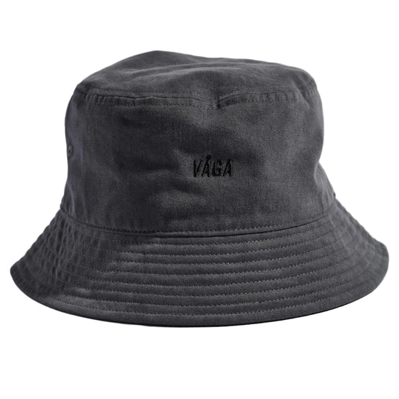 VÅGA Headwear Charcoal / S/M Washed Cotton Bucket Hat XMiles