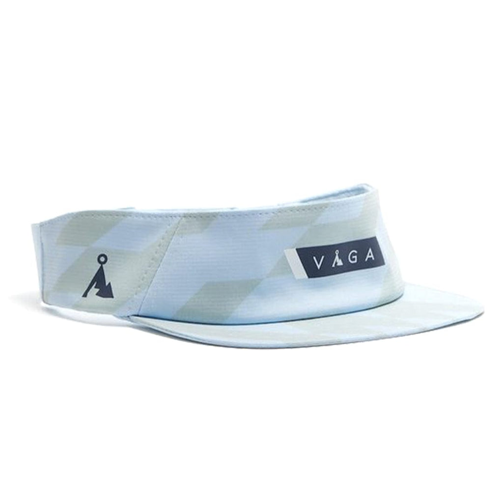 VÅGA Headwear Pale Blue / Navy / Blue Feather Visor XMiles