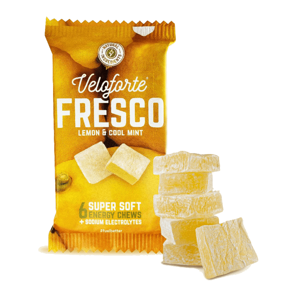 Veloforte Chews Single Serve / Fresco - Lemon & Cool Mint Cubos Energy Chews XMiles