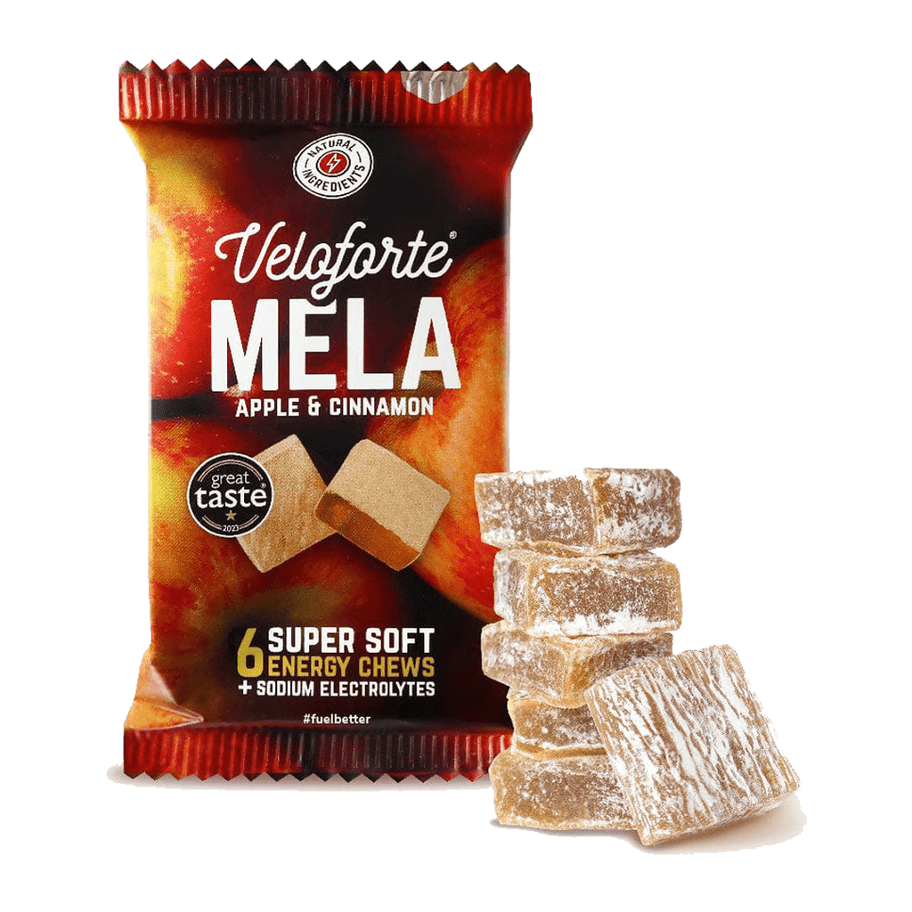 Veloforte Chews Single Serve / Mela - Apple & Cinnamon Cubos Energy Chews XMiles