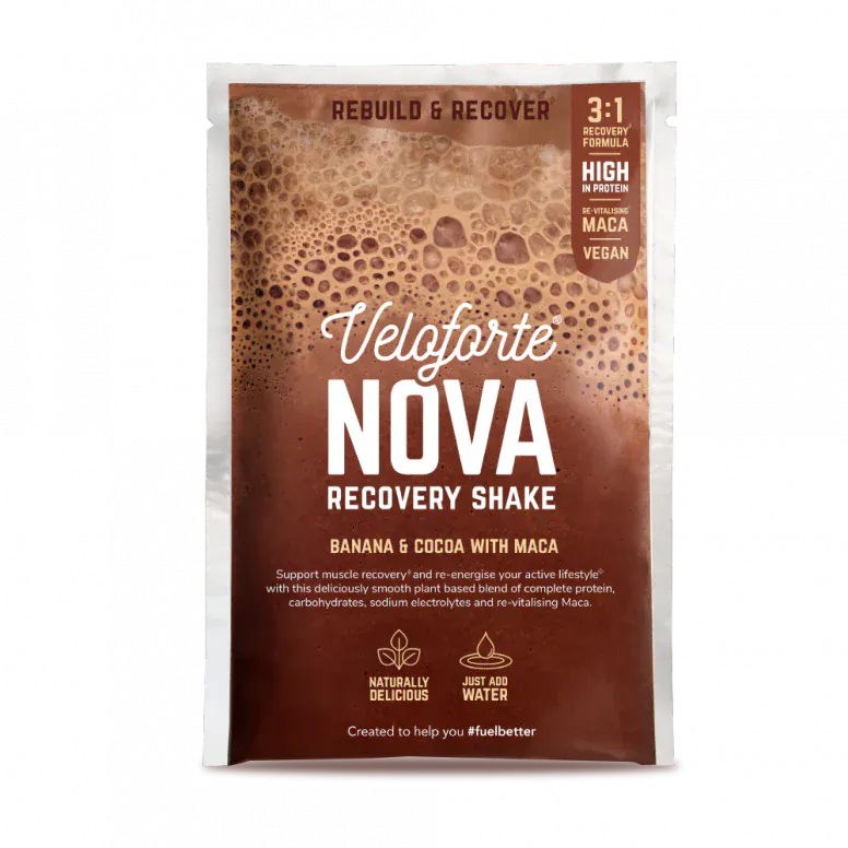 Veloforte Protein Drink Single Serve Sachet / Nova - Recovery Protein Shake Protein Recovery Shakes XMiles