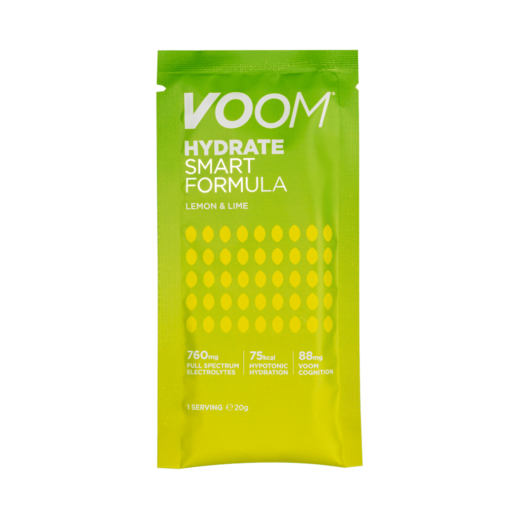 VOOM Electrolyte Drinks Single Serve / Lemon & Lime Hydrate Smart Electrolyte Drink XMiles