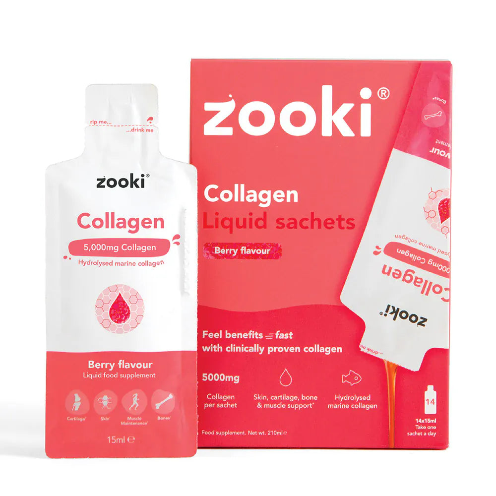 Zooki Supplement Single Serve / Berry Collagen XMiles