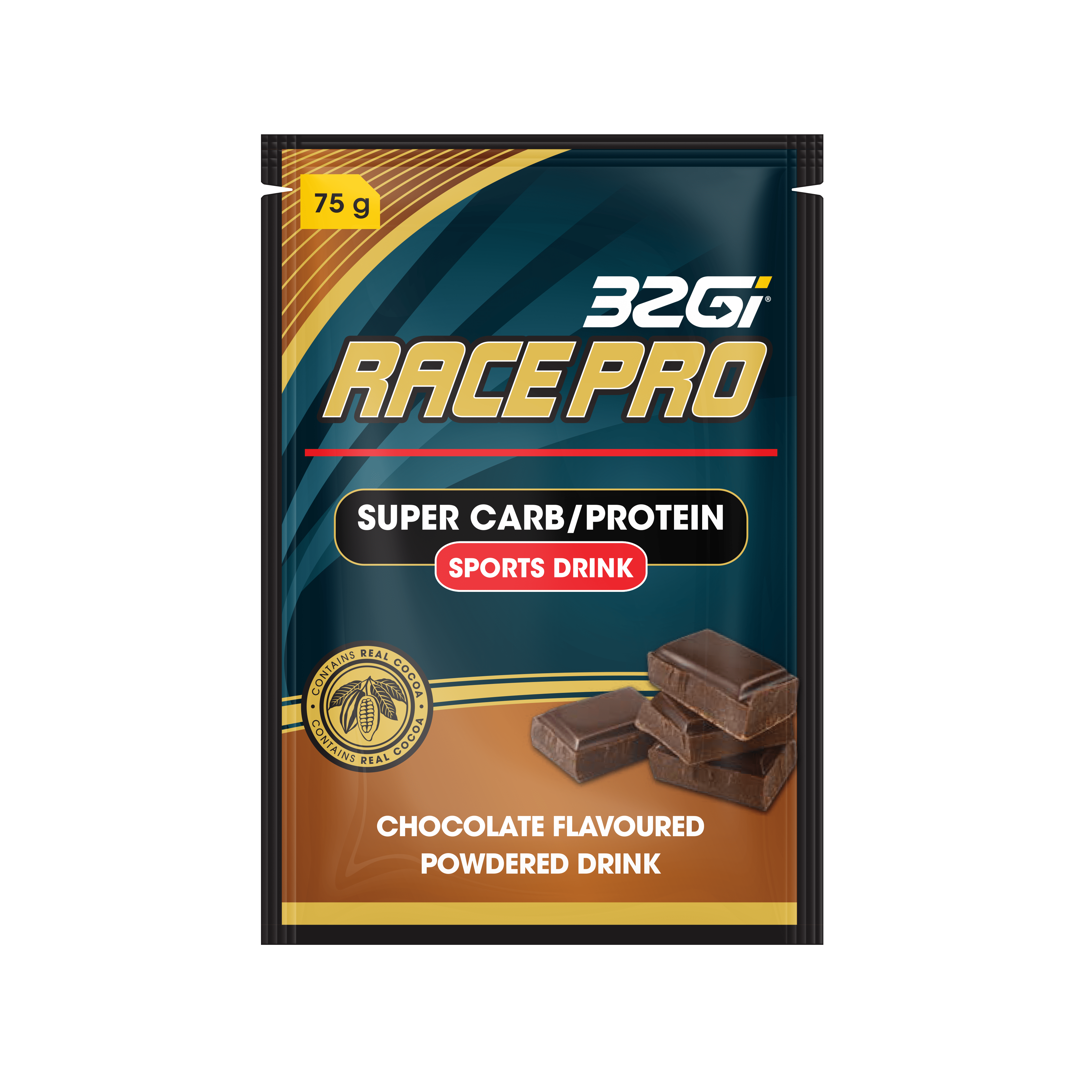 32Gi Energy Drink Chocolate Race Pro Sachet (75g) XMiles