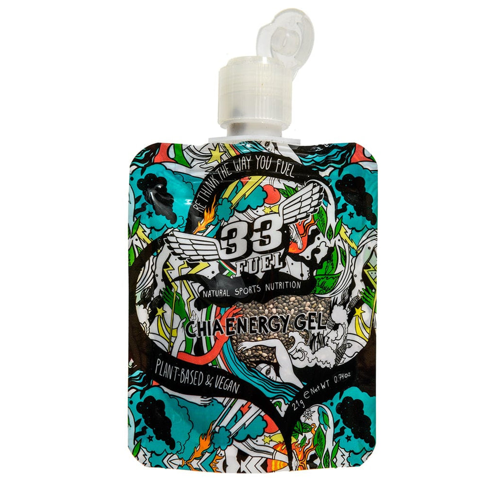 33Fuel Gels Original Vanilla Chia Energy Gel (21g) XMiles