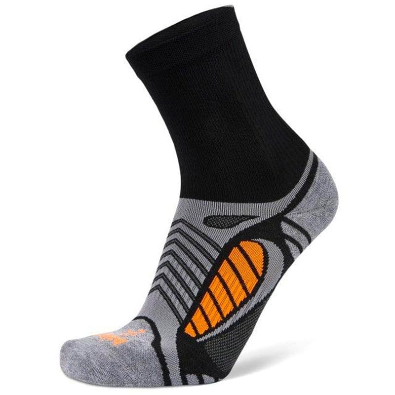 Balega Socks Black / Grey Heather / Small Ultralight Crew Running Socks XMiles