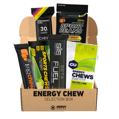 EnergySnacks Nutrition Box Chews Box (6 Packs) Chews Selection Box (6 Packs) XMiles