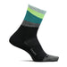 Feetures Socks Ascent Green / M Elite Light Cushion Mini Crew Running Sock XMiles