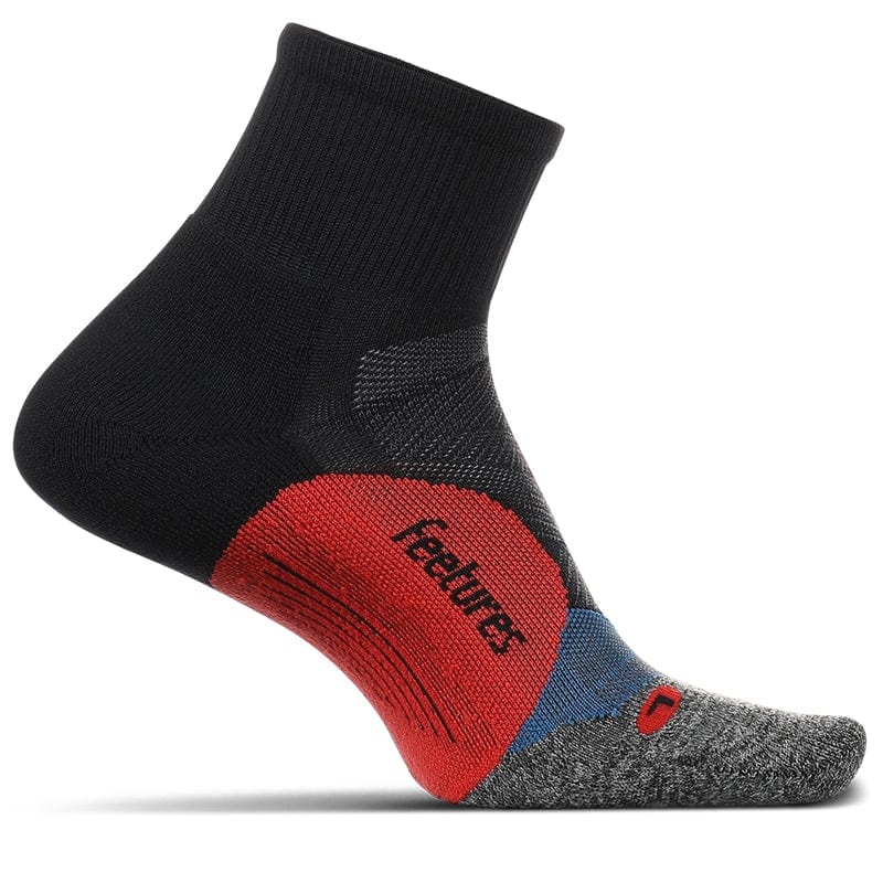 Feetures Socks Bounce Black / M Elite Ultra Light Quarter Running Sock XMiles