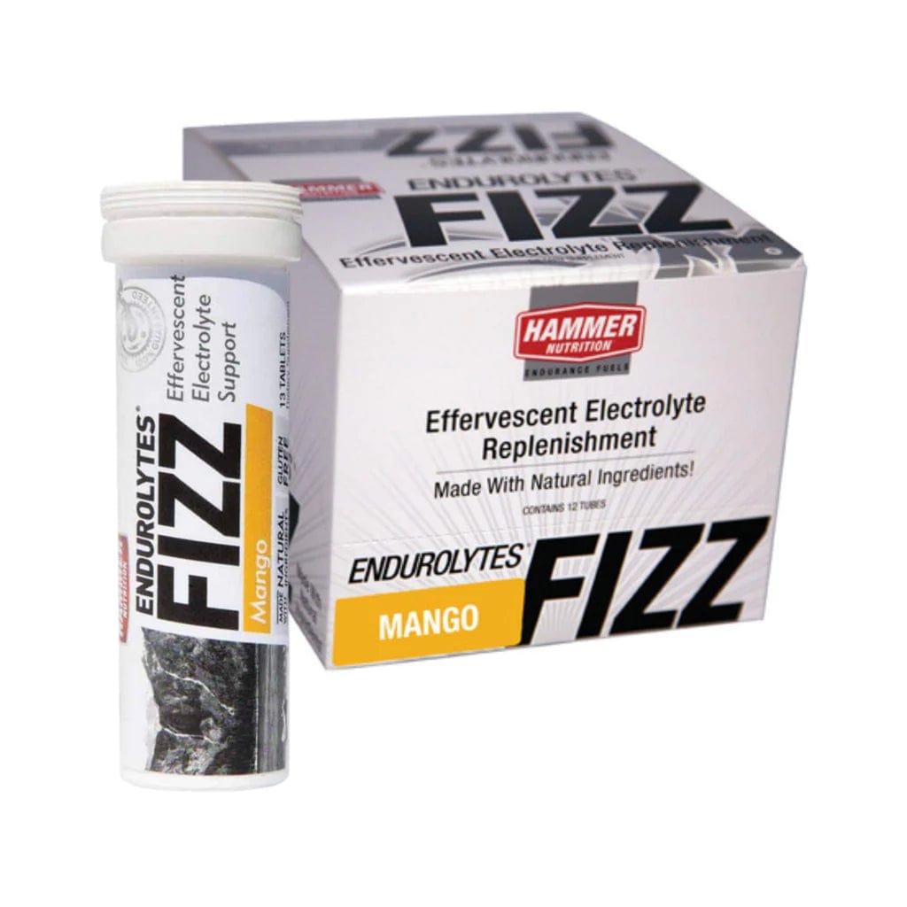 Hammer Nutrition Electrolyte Drinks Mango / Box of 6 Tubes Endurolytes Fizz XMiles