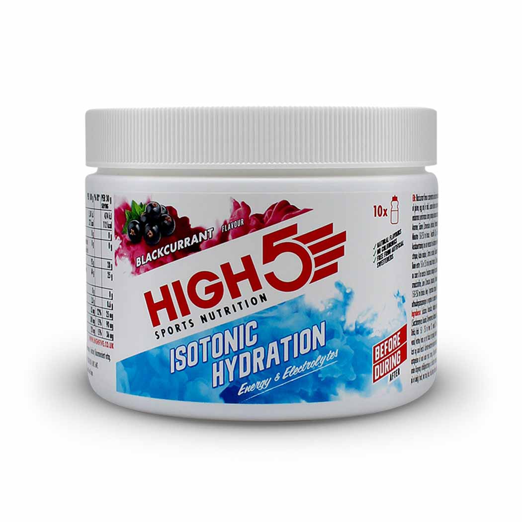 High5 Electrolyte Drinks Blackcurrant / 300g High5 Isotonic Hydration Drink XMiles