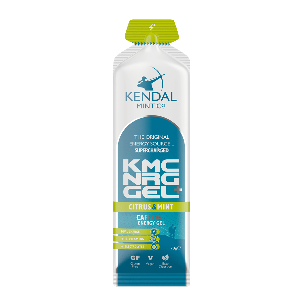 Kendal Mint Co. Gels Citrus & Mint (caffeine) KMC Energy Gel 70g XMiles