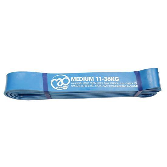 Mad Fitness Training Equipment Medium (Blue) Power Resistance Loop (3 Strengths)