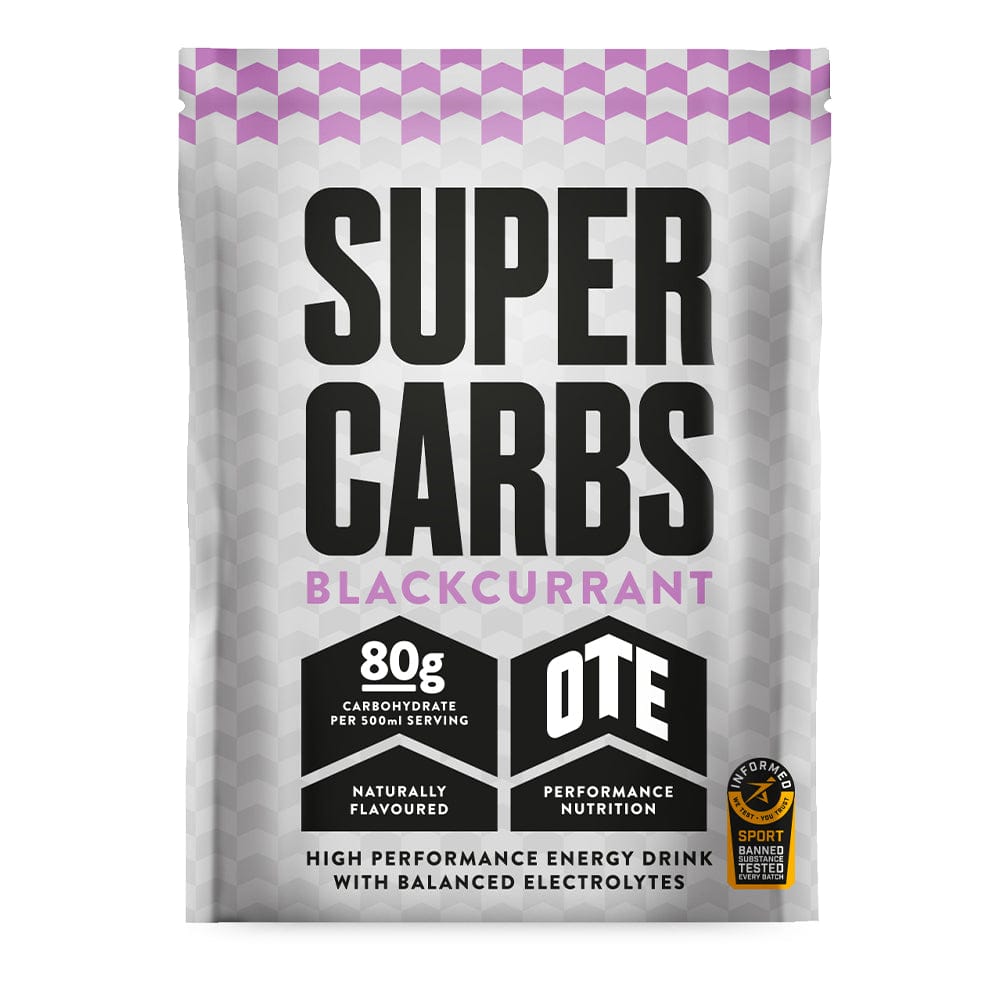 OTE Energy Drink Blackcurrant Super Carbs Performance Energy Drink Sachet (85g) XMiles