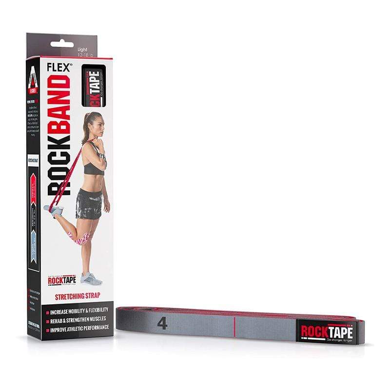 RockTape Exercise Bands Light (12-18lb) RockBand Flex (3 Strengths) XMiles
