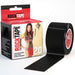RockTape Tape Black RockTape H2O 5cm width – 5m length Kinesiology Tape XMiles