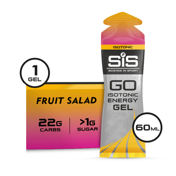 SiS Gels Fruit Salad GO Isotonic Energy Gel 60ml XMiles