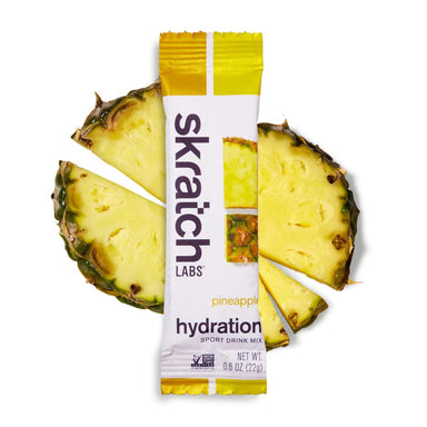 Skratch Labs Energy Drink Pineapple Skratch Labs Sport Hydration Drink Mix Sachets (22g) XMiles