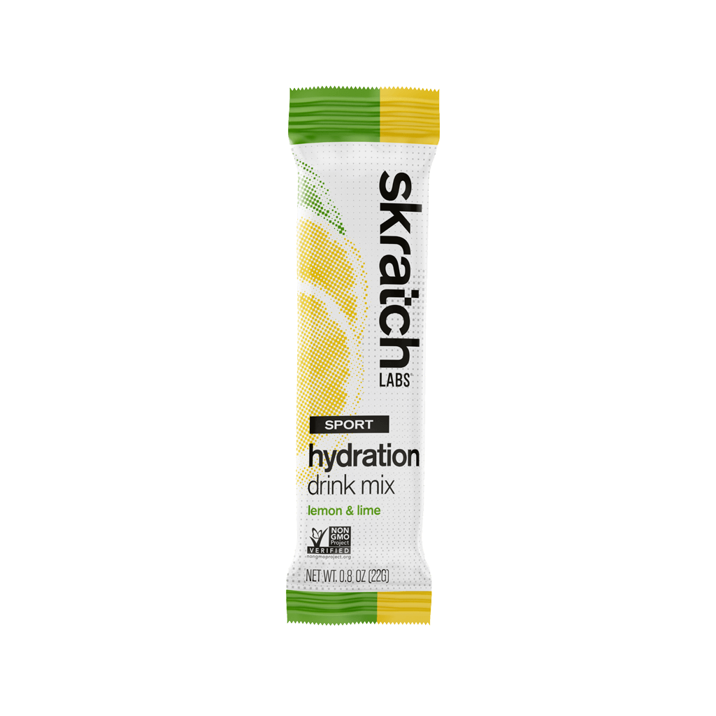 Skratch Labs Energy Drinks Lemon & Lime / Single Serving Skratch Labs Sport Hydration Drink Mix XMiles