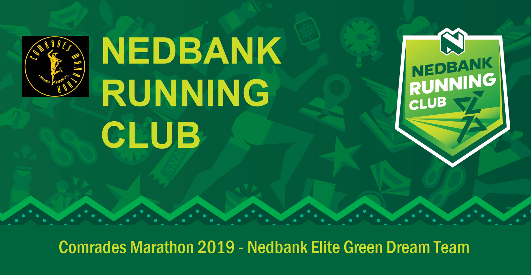 Comrades Marathon 2019 - Nedbank Elite Green Dream Team