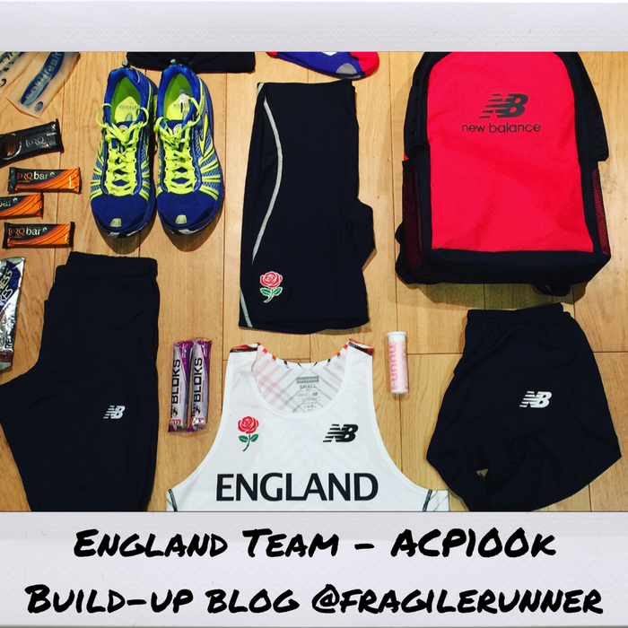 England Team - Build-up to the 22nd Anglo Celtic Plate 100k - @fragilerunner Blog