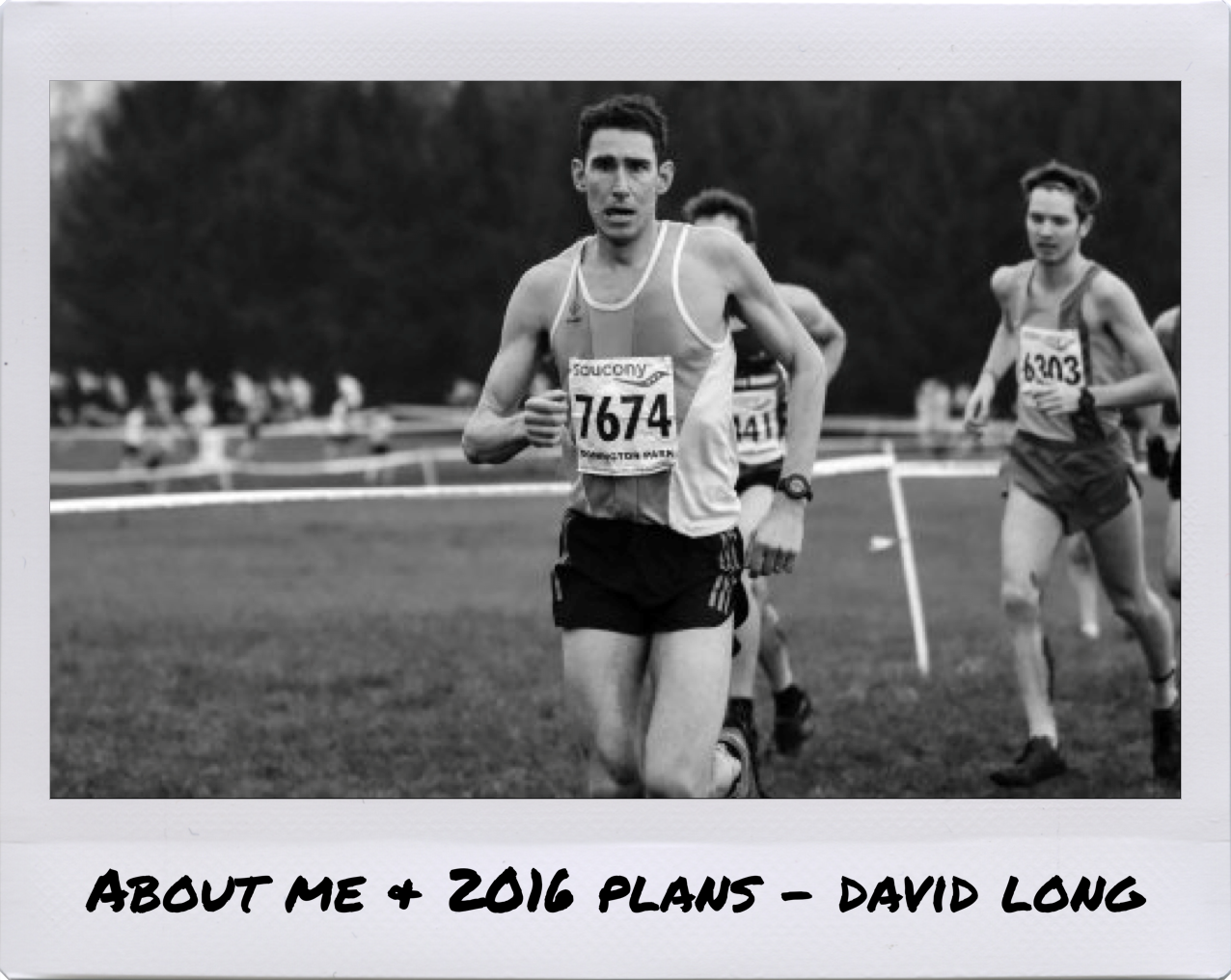 About me and my plans for 2016 - by David Long @Longy5000
