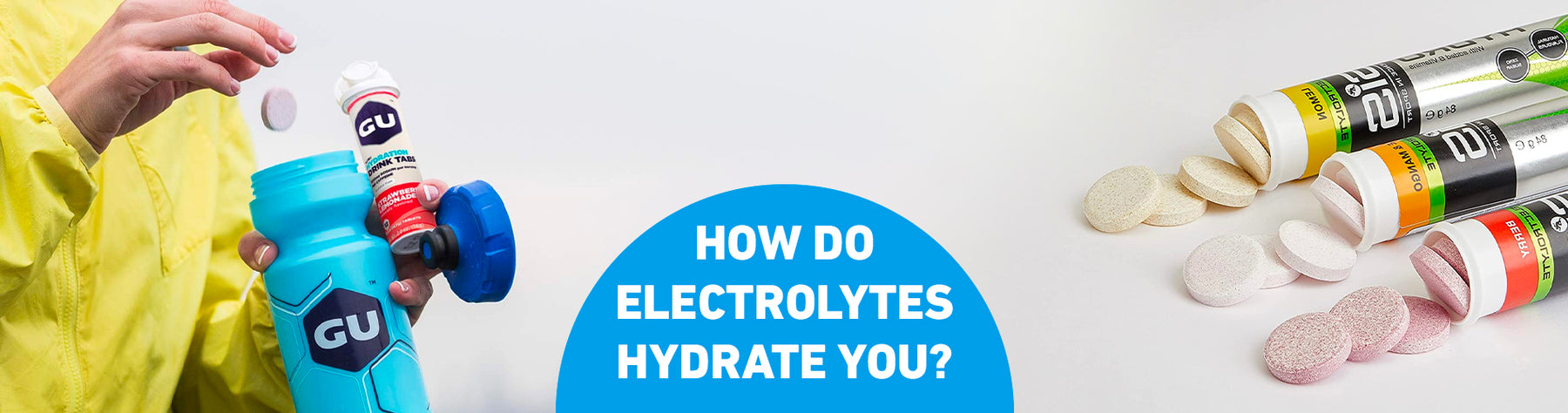 How do electrolyte tablets hydrate you?