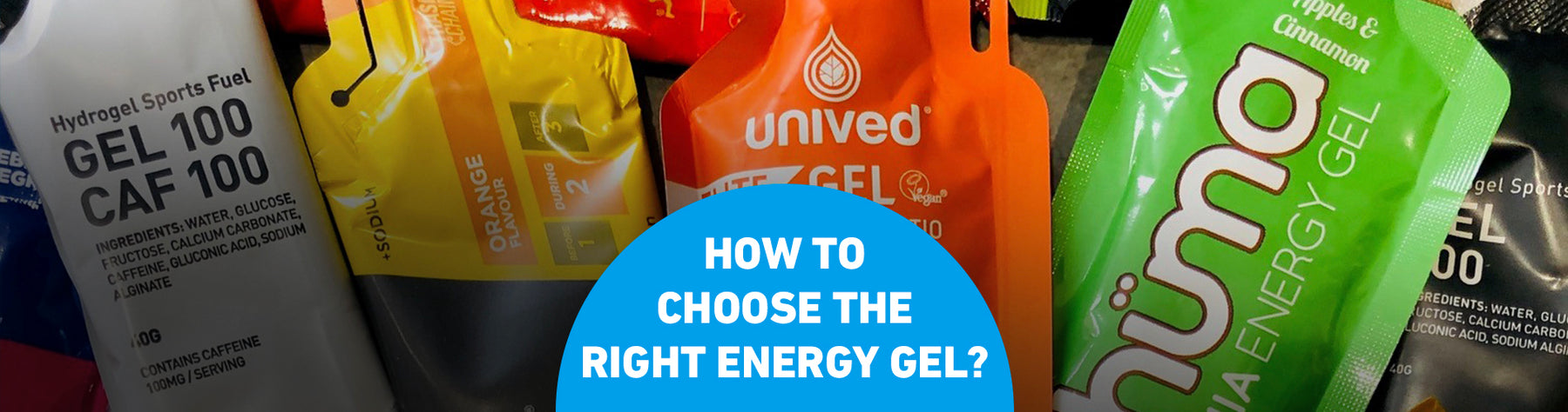 5 Ways to Choose the Right Energy Gel