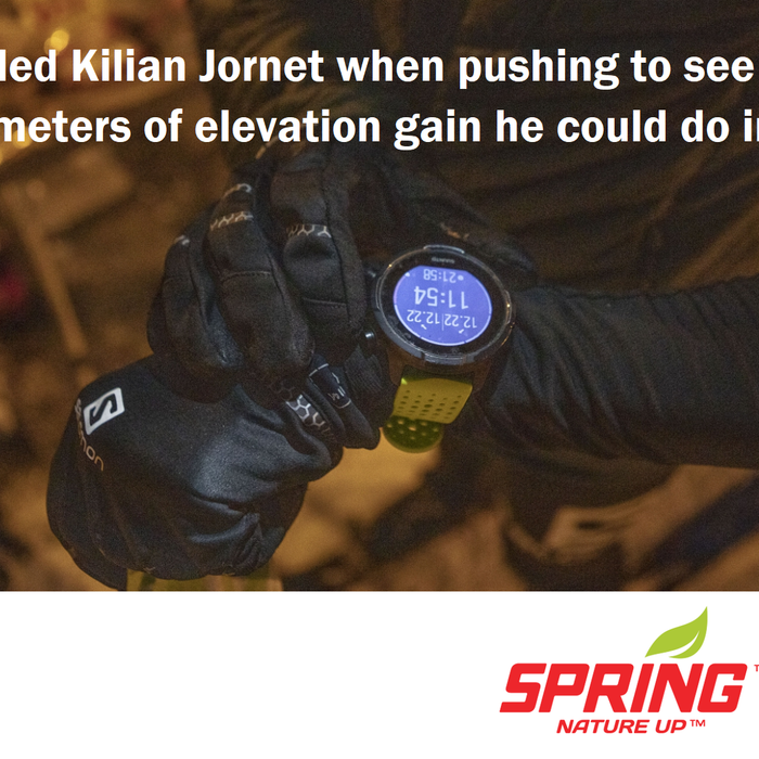What fuelled Kilian Jornet when pushing to see how many meters of elevation gain he could do in 24 hours?
